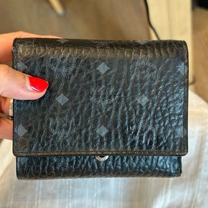 Excellent used condition authentic MCM wallet.